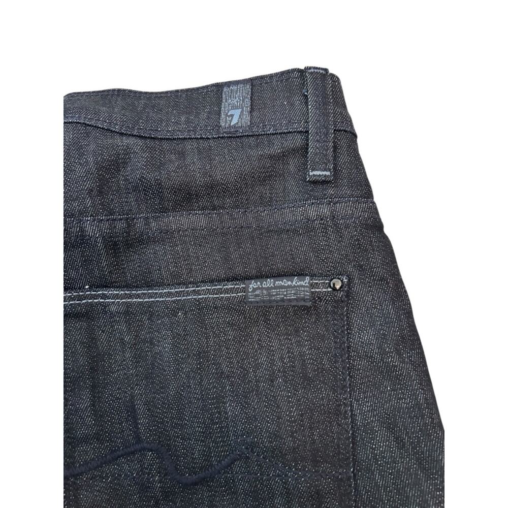 Seven For All Mankind Bell Bottom Jeans Size 27 Dark Wash NWT - Picture 4 of 10